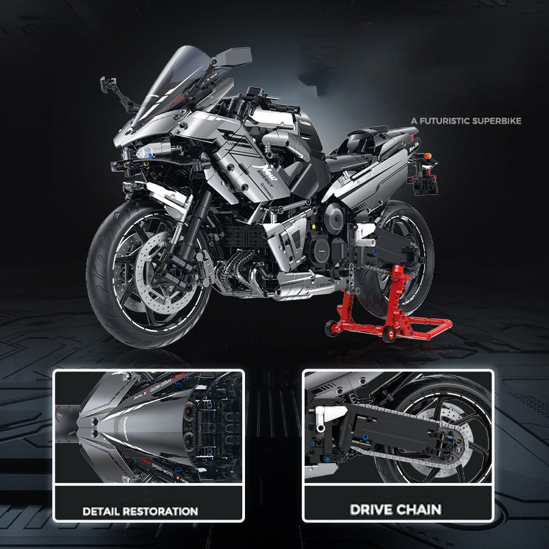 Motorcycle Compatible With Kawasaki H2R