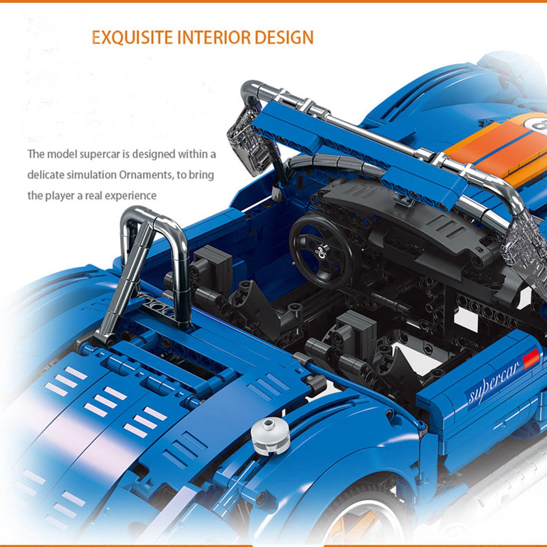 Sports Car Compatible With Shelby Cobra 427