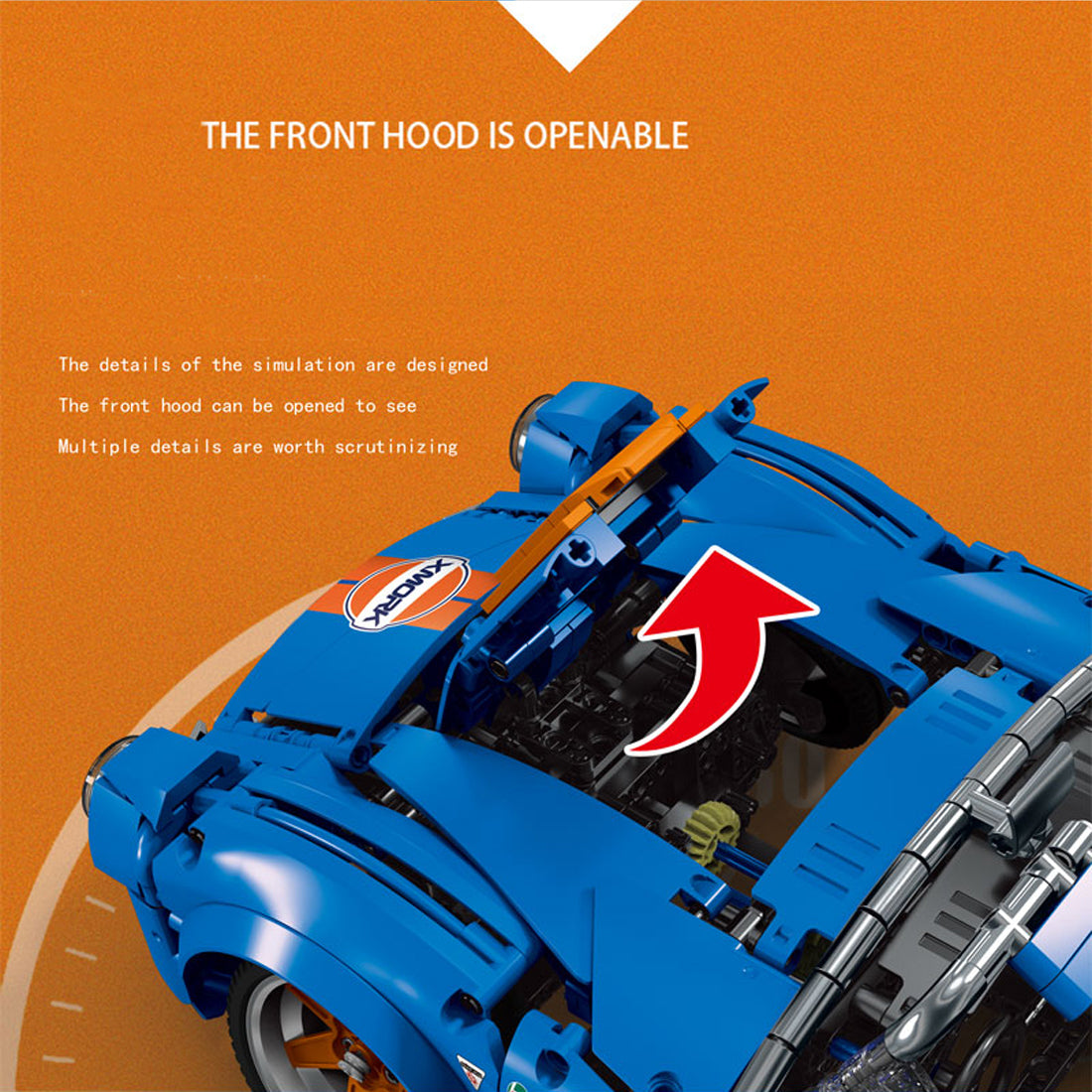 Sports Car Compatible With Shelby Cobra 427