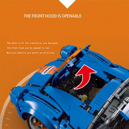 Sports Car Compatible With Shelby Cobra 427