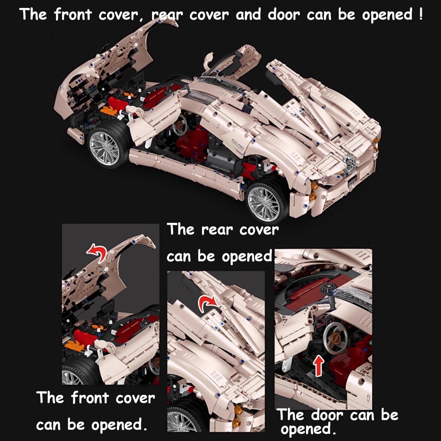 Sports Car Compatible With Pagani Utopia