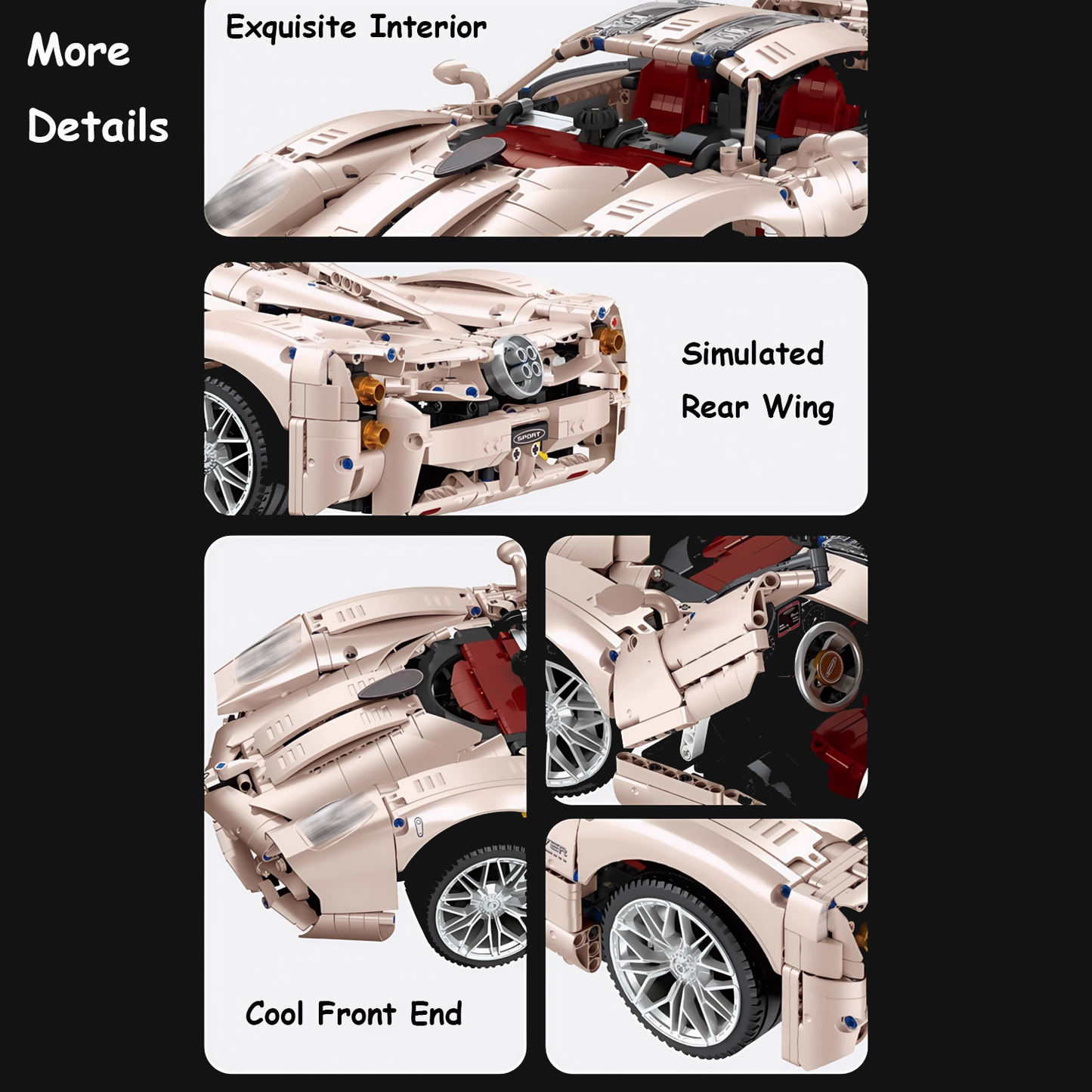 Sports Car Compatible With Pagani Utopia